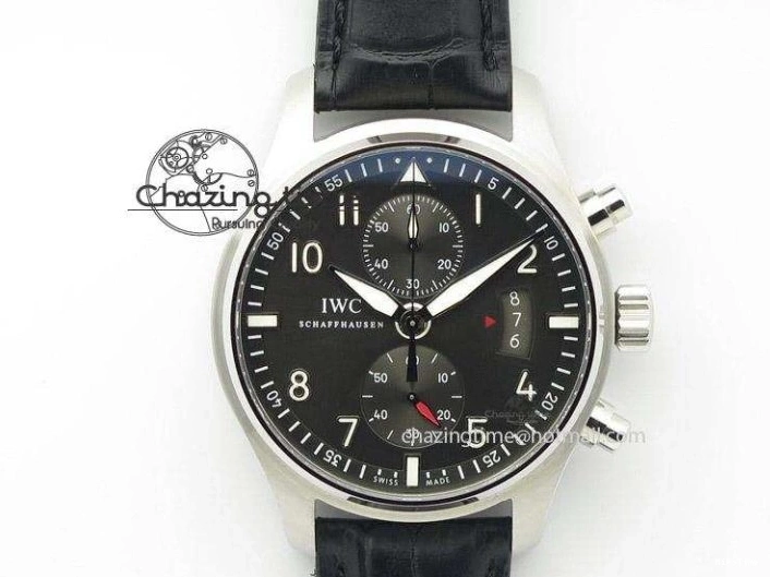 MIROTIME 0808 Portofino Automatic SS FKF 1:1 Best Edition White Dial RG Markers on Black Leather Strap A Stretchable 7141